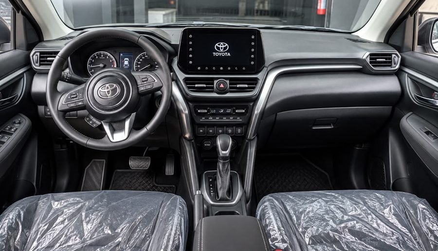 Intérieur d'un véhicule climatisé